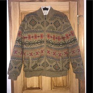 LL Bean Vintage Lambswool Coat